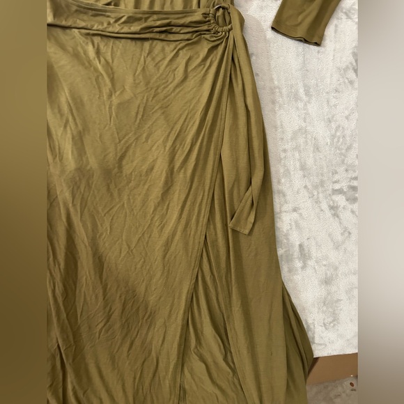 Free people alyssa long sleeve wrap maxi dress - Picture 7 of 12